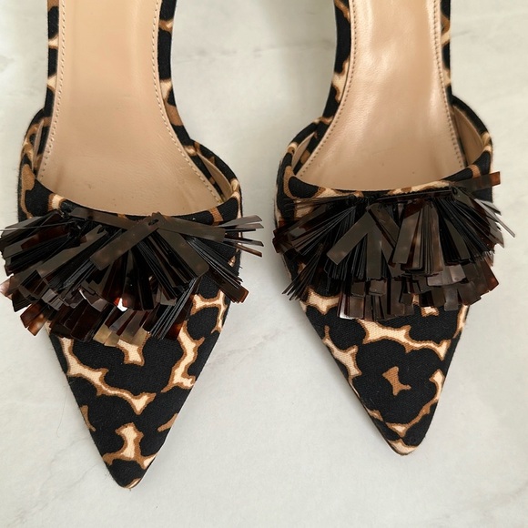 J. Crew Collection Elsie Sequin Fabric d’Orsay Pumps - Picture 8 of 11